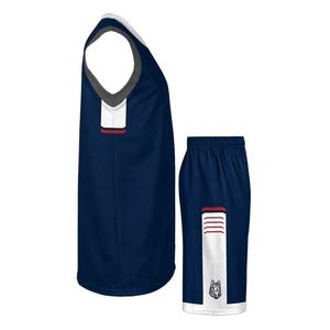 Uniformes de basket-ball au design unique, fabriqués en usine, personnalisables avec votre propre logo, vêtements d'équipe respirants, uniformes de basket-ball en vente - Product Image 4