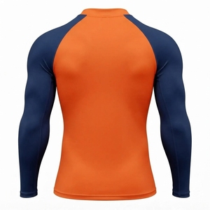 Men Compression Shirts Mma Rash guard Keep Fit Fitness Long Sleeves <b>Base</b> <b>Layer</b> <b>Skin</b> Tight Weight Lifting Elastic Men s T Shirts - Product Image 2