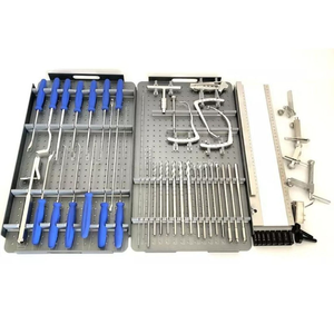 Kit d'instruments chirurgicaux pour arthroscopie du genou ACL/PCL, en acier inoxydable, stérilisation manuelle haute température, ISO13485 - Vente chaude - Product Image 1