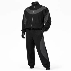 Windbreaker <b>Tracksuits</b> Fitness Wear Men's Solid Color Windbreaker <b>Tracksuit</b> With Pockets Lightweight Fabric Premium <b>Tracksuit</b> - Product Image 2