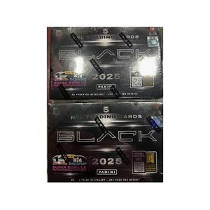 กล่องการ์ดสะสมฟุตบอล Panini' Black ของแท้ ปี 2025 - Product Image 4