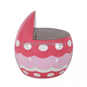 Chaise œuf de <span class=keywords><strong>P</strong></span>âques (rose) Arbre aux œufs de <span class=keywords><strong>P</strong></span>âques Lapin assis Plante carnivore le Cavalier sombre Ballerine Princesse Bonbon Fée - Product Image 5