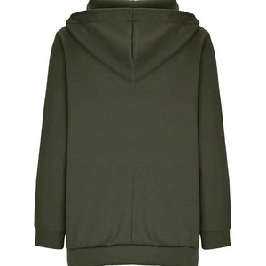 Sudadera con capucha versátil para mujer, sudadera holgada con capucha, ropa deportiva informal de manga larga para entrenamiento al aire libre - Product Image 6