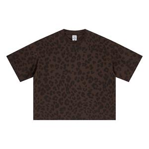 T-shirt à manches longues col rond pour homme TITAN TREAD WEAR, imprimé numérique, motif quadrillé rouge et noir, polyester/coton, effet délavé à l'acide - Product Image 2
