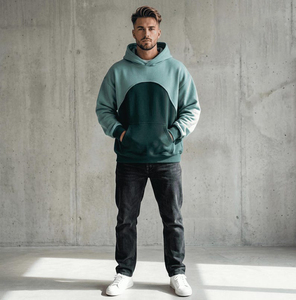 Nueva Sudadera con Capucha Extra Grande Personalizada para Hombre, Sudadera con Capucha de 500 g/m², Sudadera Extra Grande de Felpa Francesa Personalizable - Product Image 4