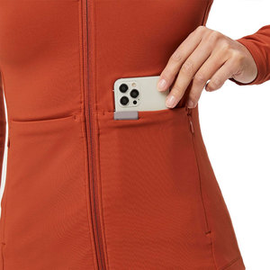 Blouse médicale personnalisée de haute qualité pour femmes, respirante, en Spandex/Polyester, confortable, vêtements de travail, vestes médicales - Product Image 6