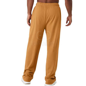 Conception de logo personnalisé, bas de pyjama pour hommes grandes tailles, polyester/coton, coupe droite, léger, écologique et respirant, vêtements de mode pour l'extérieur - Product Image 2