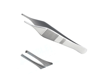 Pinzas para Tejidos Adson con Dientes, Instrumento Quirúrgico Manual de Acero Inoxidable de Primera Calidad, Clase II, para Uso ORL, 1 Año de Garantía - Product Image 4