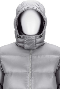 OEM Custom Logo High Quality <b>Men's</b> Stand Collar Puffer <b>Jacket</b> Winter <b>Down</b> <b>Filled</b> Nylon Spandex Customizable - Product Image 6