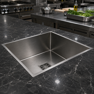 Stainless Steel Undermount 304 Grade Single Bowl <b>Kitchen</b> <b>Sink</b> Brushed Finish Durable - Product Image 6
