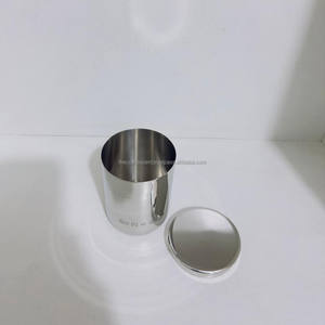 Portavelas Redondo de Cobre de Alta Calidad con Acabado Pulido, Contenedor de Velas Vacío Hecho a Mano de Lujo para Uso Religioso, Navidad - Product Image 3