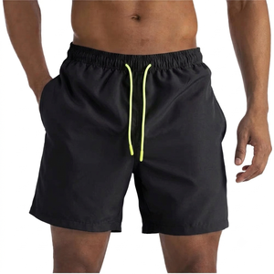 Shorts pour hommes en tissu léger et respirant 100% coton, fabriqués directement en usine, coupe classique, à prix bas. - Product Image 1