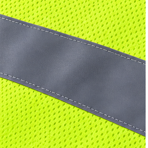 Chaleco de Seguridad Ligero Reflectante de Alta Visibilidad para Hombre, Fabricante Personalizado, Proveedor Mayorista, Uniforme de Construcción - Product Image 5