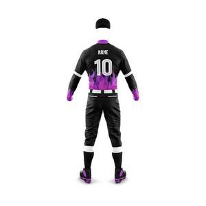 Uniformes de baseball personnalisés de qualité supérieure avec logo, imprimés par sublimation, respirants, séchage rapide, ensembles d'équipe, designs personnalisés, motifs simples - Product Image 6