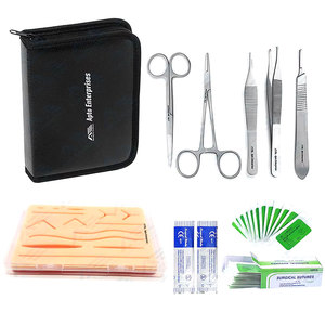 Kit de Práctica de Sutura para Estudiantes de Medicina, Instrumentos Quirúrgicos, Instrumentos Médicos, Acero Inoxidable, Logotipo Personalizado - Product Image 1