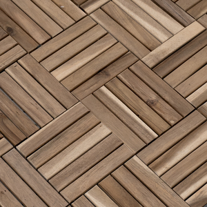 SMARTWOOD Weatherproof Acacia <b>Decking</b> Tiles - Product Image 4