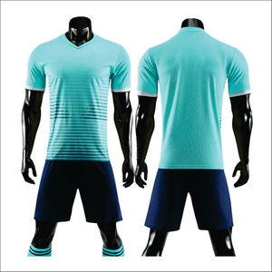 Ensemble de maillots de football unisexes personnalisés à séchage rapide 180g coupe ajustée, tenue d'entraînement en gros par sublimation, incluant les uniformes de club - Product Image 2