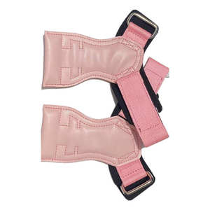 Poignées de gymnastique en cuir synthétique sans doigts avec logo personnalisé, coussinets de gymnastique en carbone pour les sports de gymnastique - Product Image 3