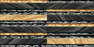 Azulejos de pared de primera calidad Asia Tiles Elevation Tiles de 300x600 mm para villas de lujo. - Product Image 2