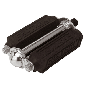 Pedal de Bicicleta Roadster para Bicicletas de 22 y 24 Pulgadas, Cuerpo de Acero Negro con Revestimiento de Goma BCP y Rodamientos de Bolas, Repuestos Duraderos para Bicicleta - Product Image 2