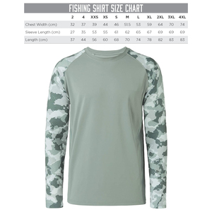 เสื้อตกปลาผู้ชาย UPF 50+ แขนยาว ป้องกันรังสียูวี กันน้ำ สำหรับตกปลา ตั้งแคมป์ ฤดูร้อน 2026 - Product Image 6