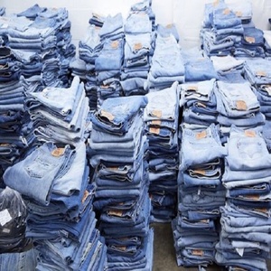 Liquidation : Jean authentique OEM de style américain en denim épais, coupe droite mi-longue pour homme – Collection Automne Hiver Toutes Saisons - Product Image 3