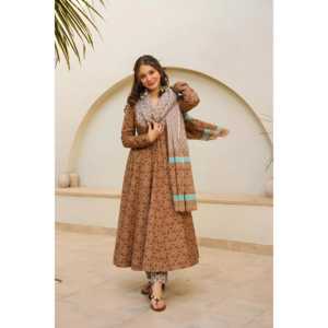 Beau costume Anarkali pour les fêtes Taille XS avec pendentif et Dupatta - Product Image 1