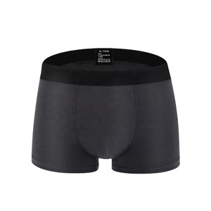Calzoncillos bóxer de algodón para hombre, de color sólido, suaves, cómodos, ecológicos, proveedor OEM, ropa interior al por mayor. - Product Image 4