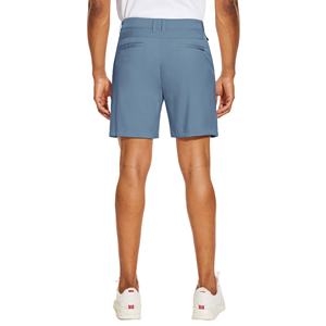 Pantalones cortos de golf con logotipo personalizado para hombre, patrón sólido, lona de poliéster impermeable medio, híbrido, informal, con bolsillos incluidos - Product Image 6