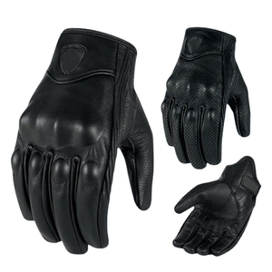 Gants en cuir pour homme, cuir véritable, doux, pour la conduite, saison hivernale / Cuir véritable en vente - Product Image 1