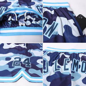Wholesale Customized Sublimation Shorts 100% Polyester Sports Team Shorts <b>Custom</b> Club Shorts Training Shorts Personalized Print - Product Image 4