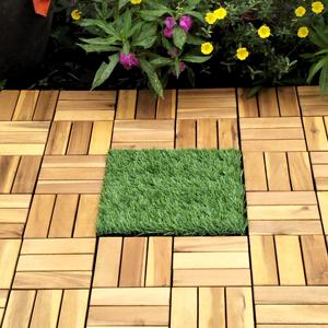 Baldosas de Madera Modernas para Exterior, Encajables, 30 x 30 cm, Fáciles de Instalar, Impermeables y Antideslizantes, para Patio, Balcón, Terraza y Jardín - Product Image 3