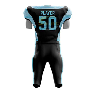 Uniforme de football américain à bas prix, fabriqué en 100 % polyester, vêtements d'entraînement de football américain, best-seller - Product Image 2