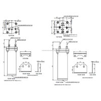 Enfriador de Muestras de Excelente Calidad y Eficiencia Energética (HBRIX) de Acero Inoxidable 304/316 Resistente a la Corrosión, Cumple con ASME, 5.8 pies, Industrial