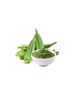 Poudre d'extrait d'okra en gros - Épaississant naturel de qualité alimentaire - Product Image 2