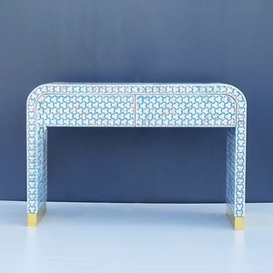 ILAHI's Bone Inlay <b>Drawer</b> Modern Design Agate Detailing <b>Storage</b> Portable Home Furniture - Product Image 6