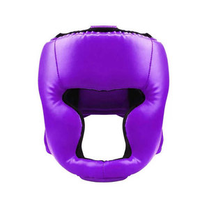 Dernier modèle de protège-tête de boxe en cuir de haute qualité pour l'entraînement, avec logo personnalisé imprimé - Product Image 1