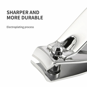 Coupe-ongles professionnel en acier inoxydable de haute qualité avec logo personnalisé pour manucure et pédicure - Product Image 2
