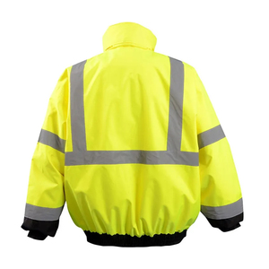 Factory Direct High Visibility Safety Apparel Heavy Duty Two Tone Class 2 Workwear Reflective Jacket Pants CE Certified Low MOQ - Product Image 2