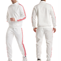 Ensemble sweat-shirt de gym personnalisé, jogging, tenue de sport à capuche pour hommes, tenue zippée, vêtements de sport respirants de haute qualité, survêtement pour hommes