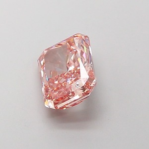 Diamante Cultivado en Laboratorio CVD de 1.58 Quilates, Corte Radiante, Color Rosa Intenso Marrón, Claridad VS1, Pulido Excelente, Gema Suelta - Product Image 3