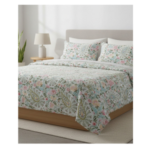 Globally Selling Unmatched Quality Modern Luxury Design 135 GSM 4 Pcs Polyester Printed Bedsheet Set for Bulk Buyers - Product Image 1