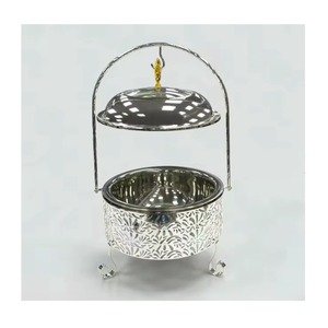 Plat à réchaud en métal personnalisable en gros : transformez le service de restauration ordinaire en une expérience culinaire élégante - Product Image 2