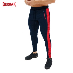 Pantalones deportivos informales para hombre, ropa deportiva, pantalones de chándal ajustados, de chándal, para gimnasio, color negro - Product Image 4