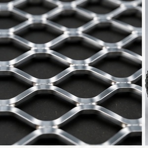 Industrial Aluminum Expanded Metal Mesh Security <b>Fence</b> Panel Diamond Pattern Protection Aluminum Expanded Metal <b>Fence</b> Mesh Panel - Product Image 1
