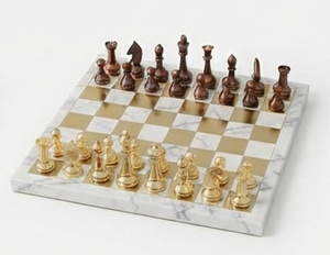 <b>Wooden</b> Magnetic <b>Chess</b> <b>Set</b> with Folding Chessboard Hand-Carved Traditional Art Design Portable for Adults & Children - Product Image 3