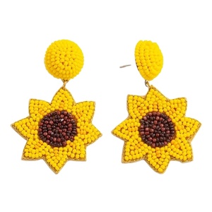 Handmade Beaded Embroidery Earrings <b>for</b> Women and <b>Girls</b> Fashion Jewelry From India <b>for</b> Party Wears - Product Image 4