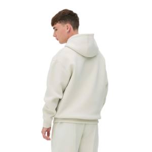 Sweat à capuche tendance en molleton 100 % coton de qualité pour homme, coupe classique, grammage lourd, idéal pour l'hiver, avec logo personnalisé imprimé - Product Image 5