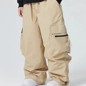 Nuevos pantalones de lona personalizados de corte recto y holgado, ecológicos, lavado oscuro, ligeros, de secado rápido, transpirables, con cierre de botones, 100% algodón, estilo Hip Hop - Product Image 1