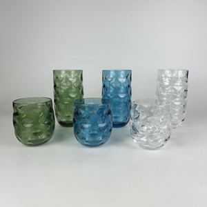 Verres à vin courts en plastique de couleur personnalisée pour les fêtes en plein air et les restaurants - Product Image 4